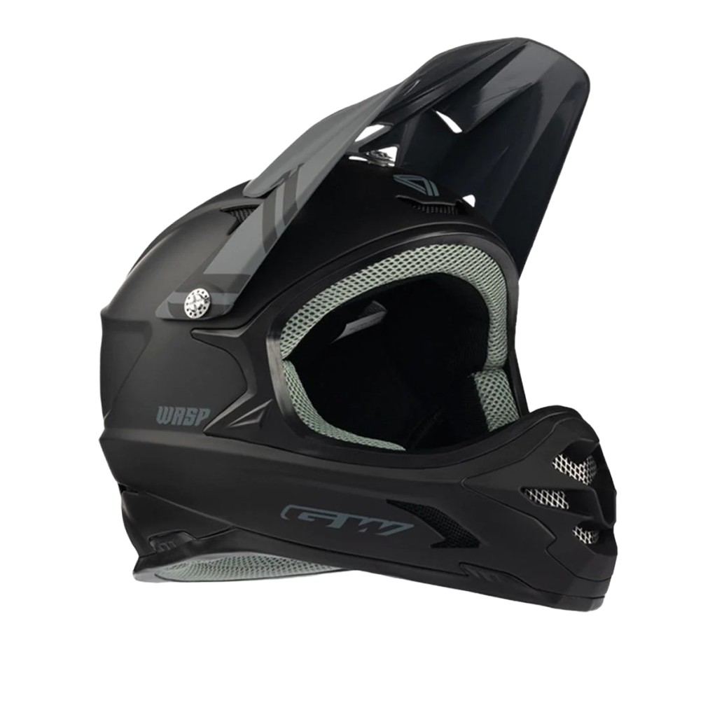 Casco Integral AXOR APEX VENOMOUS DV - Homologado ECE 22.06, Negro Mate Gris, Talla M