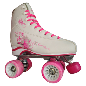 PATIN ARTISTICO ALUMINIO FLORES CHICOS SKATE