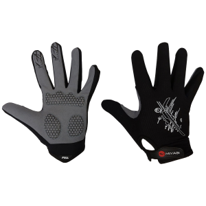 GUANTE MIYAGI DEDO LARGO NEG/GRI S