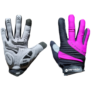 GUANTE P/DEPORTE MIYAGI NEGRO FUCSIA S