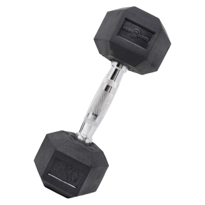 MANCUERNA ENCAUCHETADA 5KG HEX SPORT FITNESS