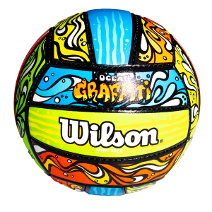 BALON DE VOLEIBOL MINI WILSON OCEAN GRAFFITI