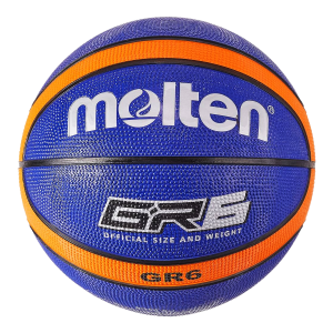 BALON BALONCESTO MOLTEN 12 PANEL #6 AZU/NAR