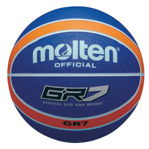 BALON BALONCESTO MOLTEN 12 PANEL AZU-NAR